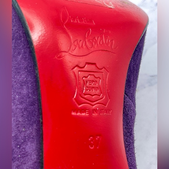 Christian Louboutin Eventa Purple Mary Jane - Picture 5 of 10